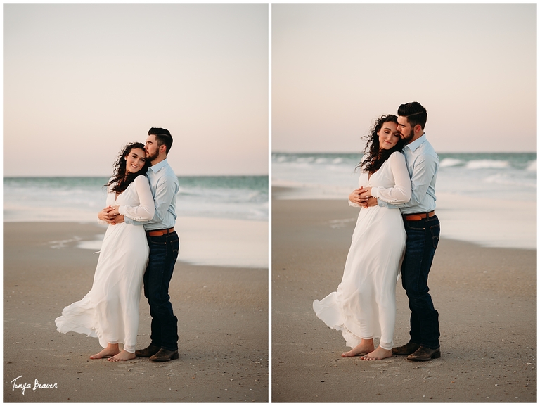 Jacksonville beach engagement photos; Jacksonville engagement photography; Jacksonville engagement photos; Jacksonville engagement pictures; Jacksonville Engagement Portraits; Jacksonville Engagement Session; Jacksonville Engagement Photography; Save the Date; Jacksonville Sunset Engagement Photos; Tonya Beaver Photography; Woodsy Engagement photos;