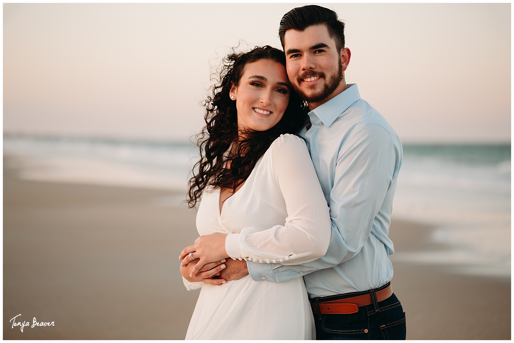 Jacksonville beach engagement photos; Jacksonville engagement photography; Jacksonville engagement photos; Jacksonville engagement pictures; Jacksonville Engagement Portraits; Jacksonville Engagement Session; Jacksonville Engagement Photography; Save the Date; Jacksonville Sunset Engagement Photos; Tonya Beaver Photography; Woodsy Engagement photos; 